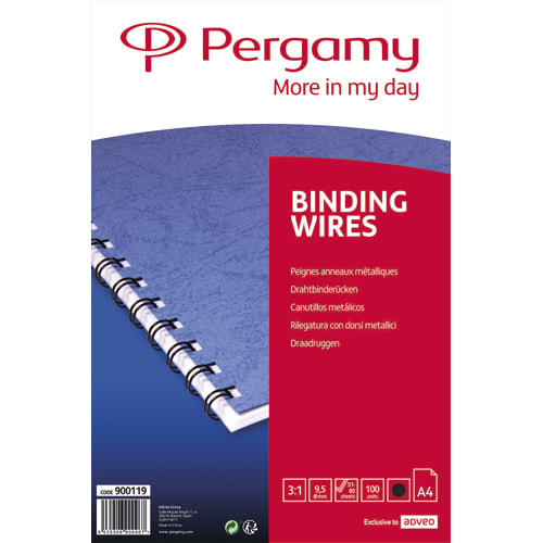 [900119] PRG B/100 PEIG ANN METAL 9.5MM NR 900119       126C