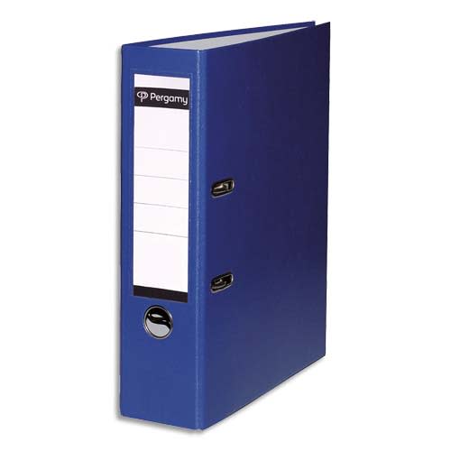 PRG CLAS LEV PP/PAPIER DOS 8CM BLEUCLAIR       184A