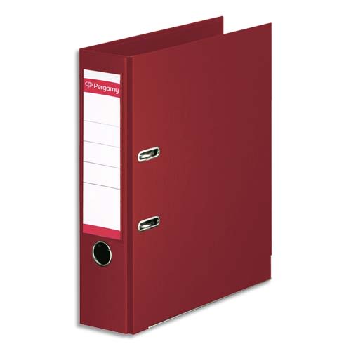 [900885] PRG CLAS LEV PP DOS 8CM BORDEAUX       184A