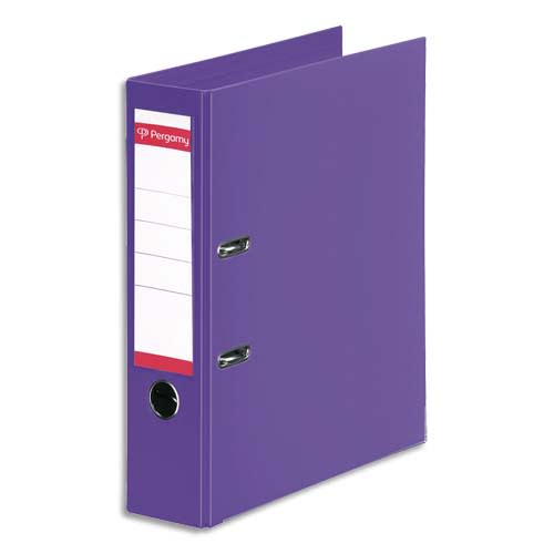 [900887] PRG CLAS LEV PP DOS 8CM POURPRE       184A