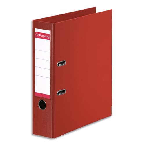 [900891] PRG CLAS LEV PP DOS 8CM ROUGE       184A