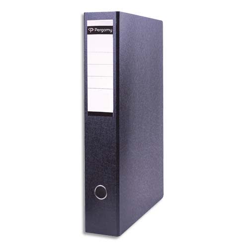 [900899] PRG CLASSEUR LEV A3 PORTRAIT DOS8CM NOIR       186F