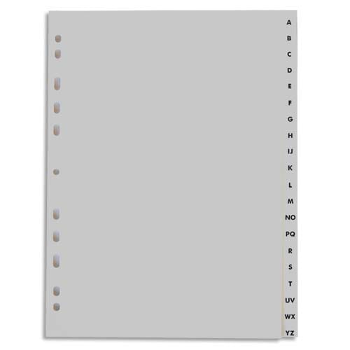 [901607] PRG INTERC ALPHA 20T A4 PP BLANC 901607       201B