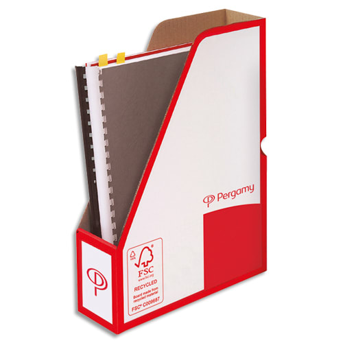 [903504] PRG PTE REVUE MANUEL DOS 8CM ROUGE/BLANC       236C