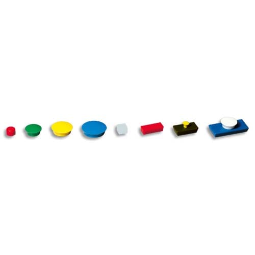 [911372] 1ER B/7 AIMANTS RECT 1.2X2.5CM VT 605       339F