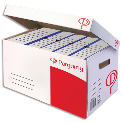 [930782] PRG CONTENEUR OUVDESSUS AUTO ROUGE/BLANC       235B