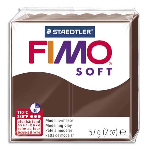 FIMO PATE FIMO SOFT 57G CHOCOLAT 261475