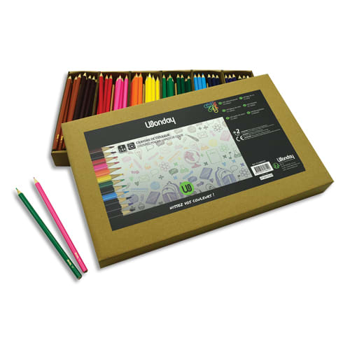 [042982] WND SCHOOLPACK 144 CRAYON COUL FCG000393       999W