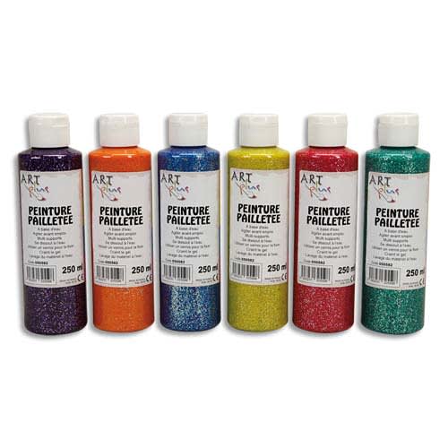 ARP LOT/6 FLAC 250ML GOUACHE PAIL 050582       999W