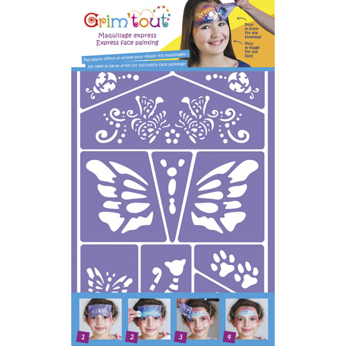 GRIM L/4 POCHOIRS MAQUIL A THEME GT41689       999W