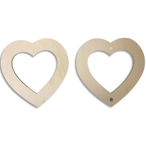 [141028] GCT L/6 CADRE FOTO COEUR MAGNET SC101205