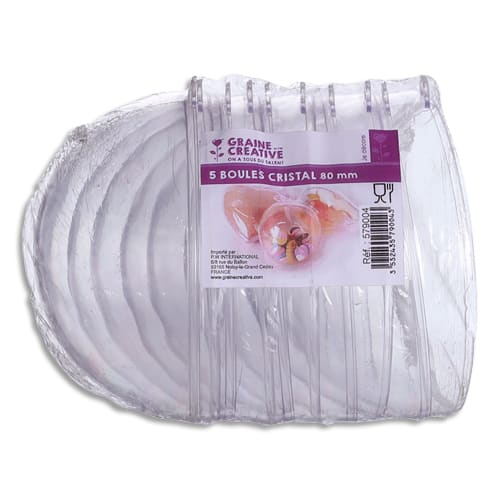 GCT L/5 BOULES CRISTAL DIAM 80MM 579004       999W