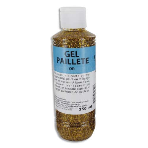 [147468] OCO GEL PAILLETE 250ML OR 0642