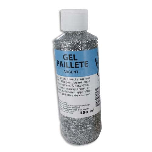 [147480] OCO GEL PAILLETE 250ML ARGT 0643