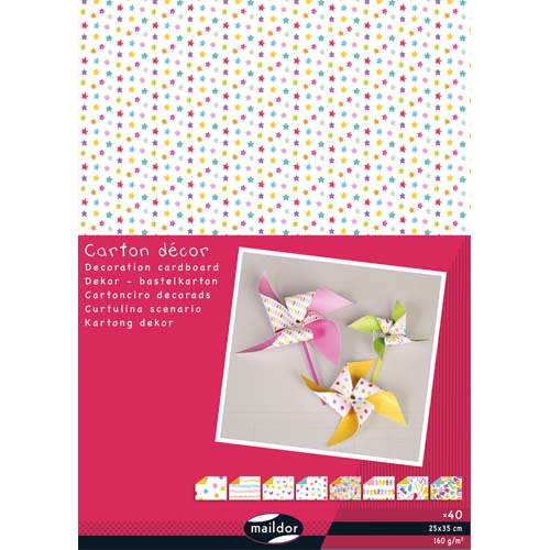 [233631] CLF P/40F CARTON DECOR 25X35CM 354597C