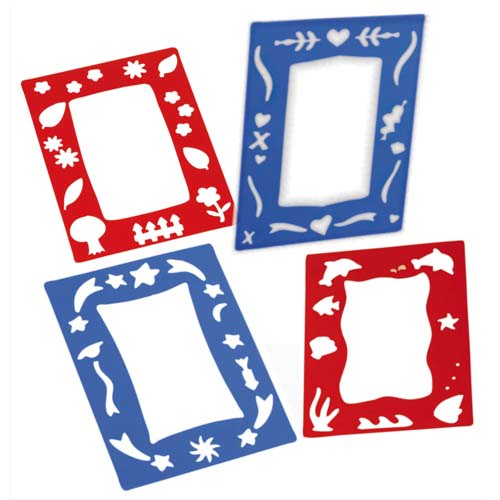 [233892] CCB L/4 POCHOIR CADRE A4 800115