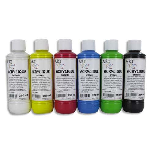 ARP COFFRET 6X250ML ACRYL BRIL AS 292475       999W