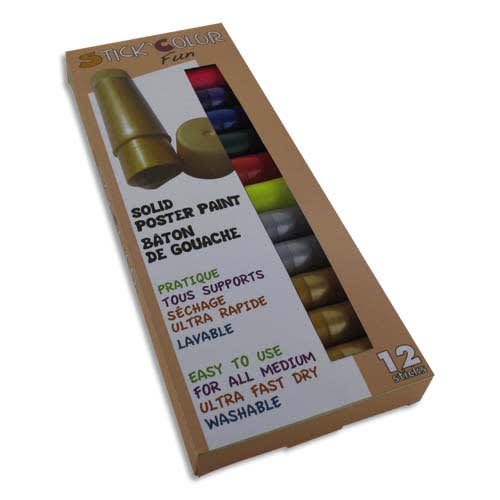 [292659] OCO B/12 STICKCOLOR FUN 1276       999W