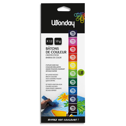 WND B/12 STICKS GOUACHE MINO FCG510092       999W