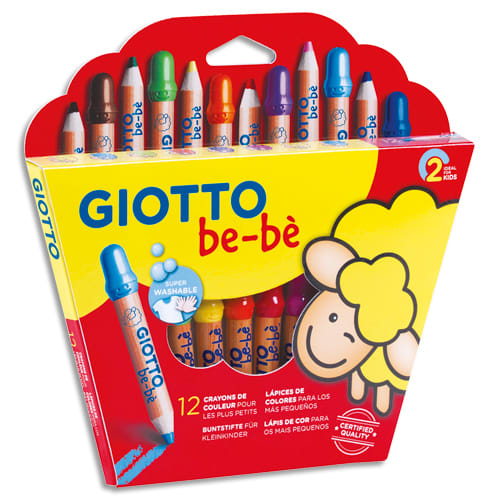 GBB E/12 CRAYONS MAXI BEBE F482000       999W