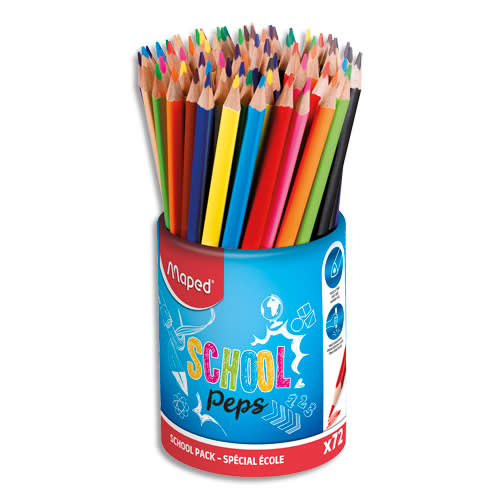 [345384] MAE POT 72 CRAYON COLOR PEPS 832000