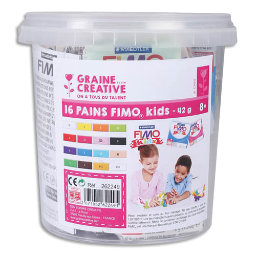 FIMO L/16 PAINS FIMO KIDS ASS 262249