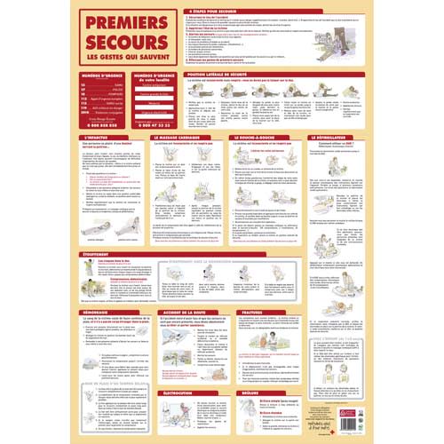 [420878] CBG POSTER 1ERSECOUR 52X76 PAPPOSTSECOUR