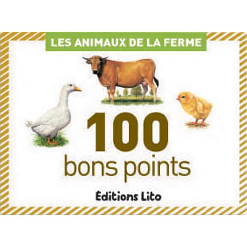 [432920] LIO B/100 BON POINTS ANIMAUX FERME 01922       999W