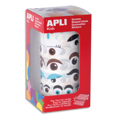 [435751] APL RL/1380 GOMMETTES YEUX ADH ASS 17613