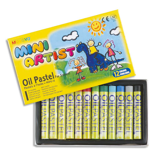 [435958] MGO B/12 PASTELS HUIL MUNGYO 8X59 MOPS12