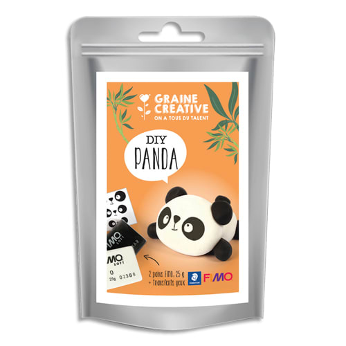 [447180] GCT SACHET FIMO 2X25G - PANDA 816110