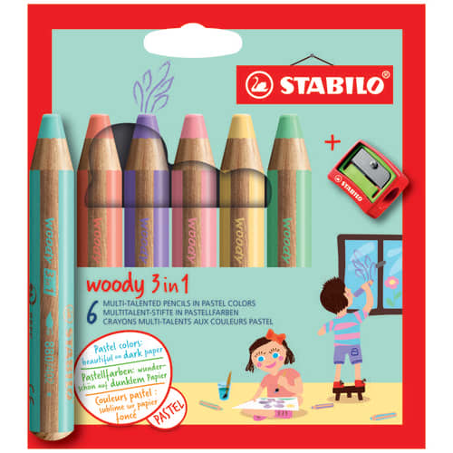 [449187] STA E/6 WOODY 3EN1 TC PASTEL 8806-3       999W