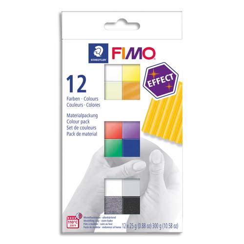 [449603] GCT B/12 FIMO EFFECT COULEURS 25G 261622