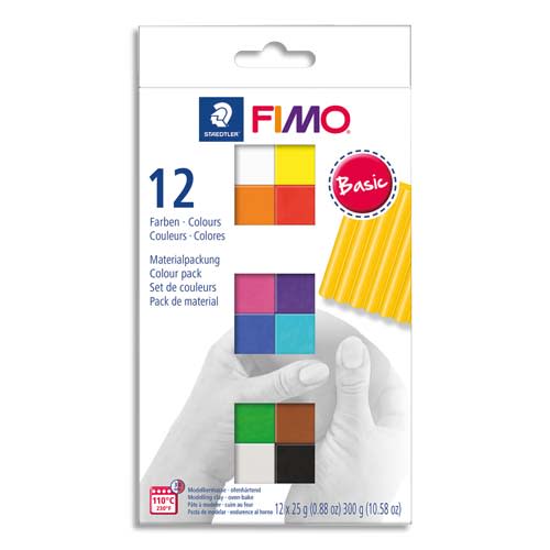 [449608] GCT B/12 FIMO SOFT COUL BASIQ 25G 261625