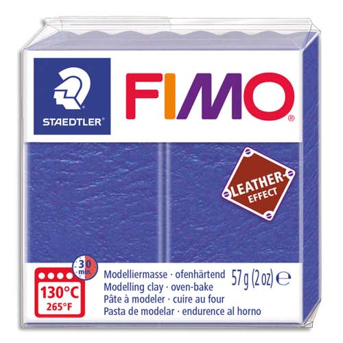 [449618] GCT FIMO EFFECT CUIR 57G INDIGO 261882