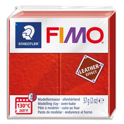 [449624] GCT FIMO EFFECT CUIR 57G ROUILLE 261885
