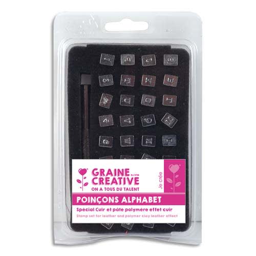 [449633] GCT LETTRE DE MARQUAGE FIMO CUIR 264994