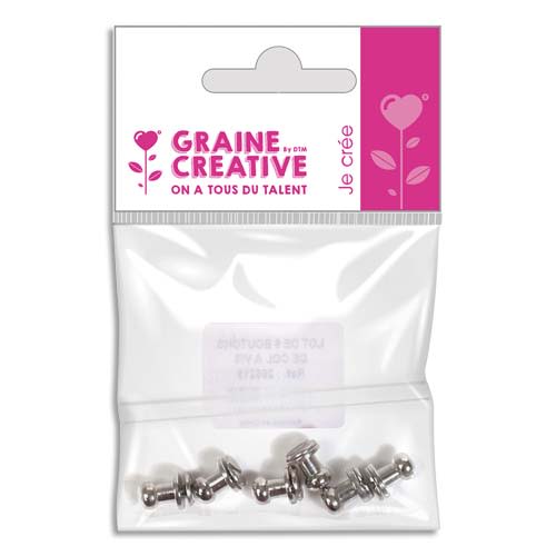 [449635] GCT S/6 BOUTONS COL A VIS FIMO 265219