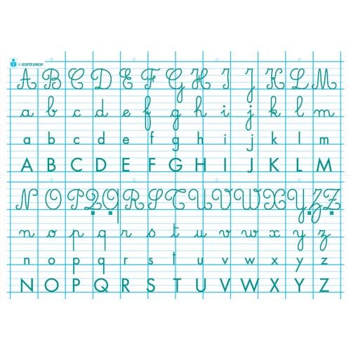 ARP CARTE ABECEDAIRE 70X100 CM 0080       999W