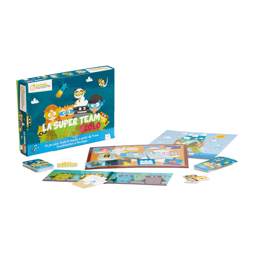 AVM JEU SUPER TEAM ECOLO JS003C