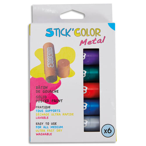 [451724] OCO B/6 GOUACHE STICK COLOR METAL 1983       999W