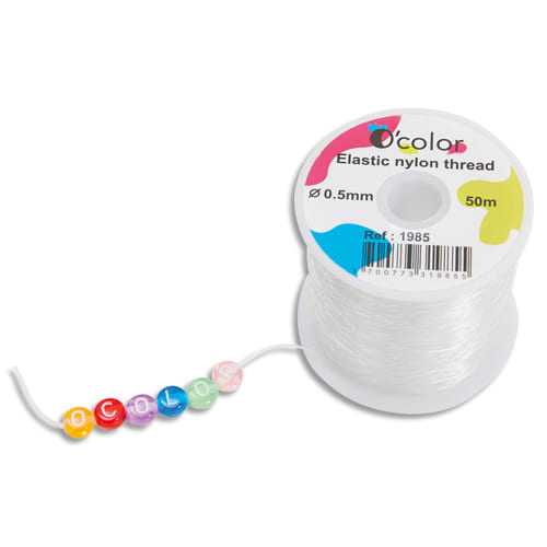 OCO BOBIN FIL NYLON ELAST 50M 0,5MM 1985       999W