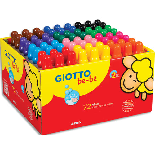 GBB SCHOOLP 72 CRAYONS MAXI F525400