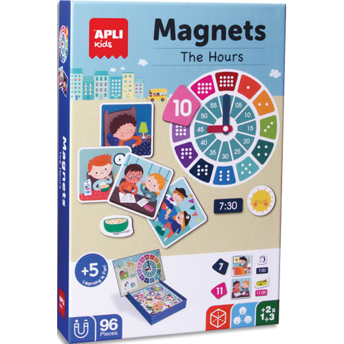 [460891] APLI B.MAGNETIQUELES HEURES 96U 18573