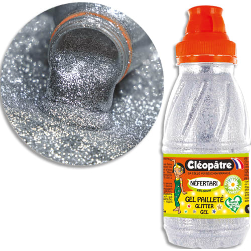 [460968] CLE GEL PAILLETE ARGENT 250ML GP250-877