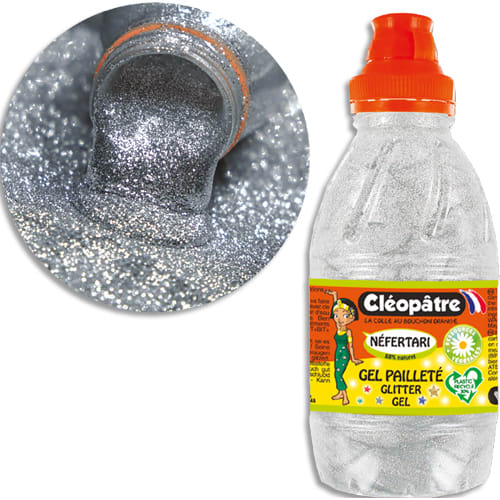CLE GEL PAILLE ARGEN FLC 500ML GP500-877
