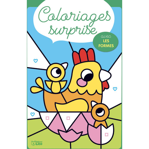 [461012] LIO LIV/ COLORIAGE FORMES 64P 11134