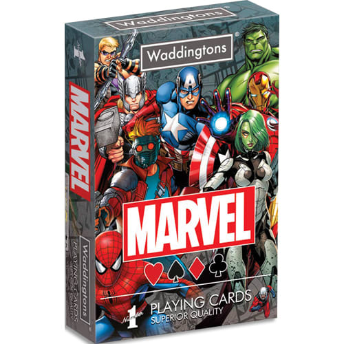 WINM JEUX 54 CARTES MARVEL 024419