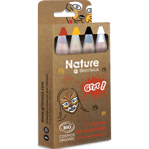 [461475] GRIM S/4 CRAYON MAQ NATURE GRRR! GT42162