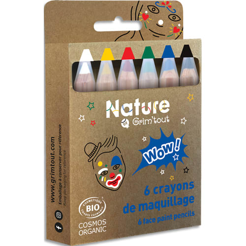 [461477] GRIM S/6 CRAYON MAQ NATURE WOW! GT42170